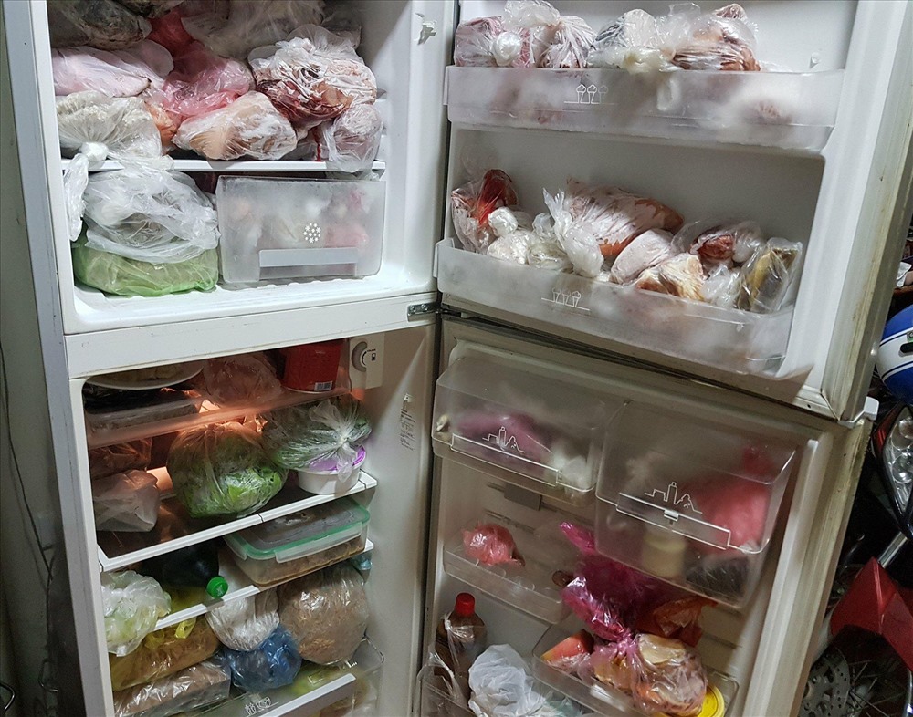 bảo quản thực phẩm trong tủ lạnh