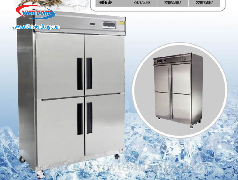 Tủ đông lạnh 4 cánh DD 1100L-4L