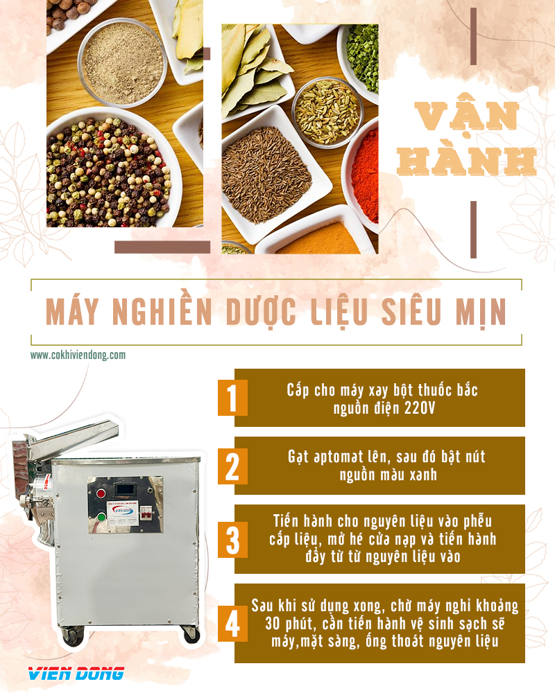 máy nghiền thuốc đông y 