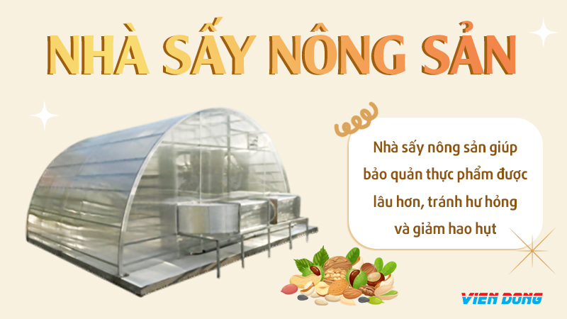 Máy sấy nông sản bằng năng lượng mặt trời