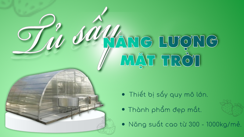 Nhà sấy thuốc bắc năng lượng mặt trời